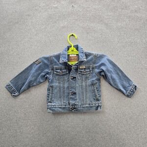 Levi Strauss Signature Toddler Jacket 24M Blue Denim Jacket Trucker Button